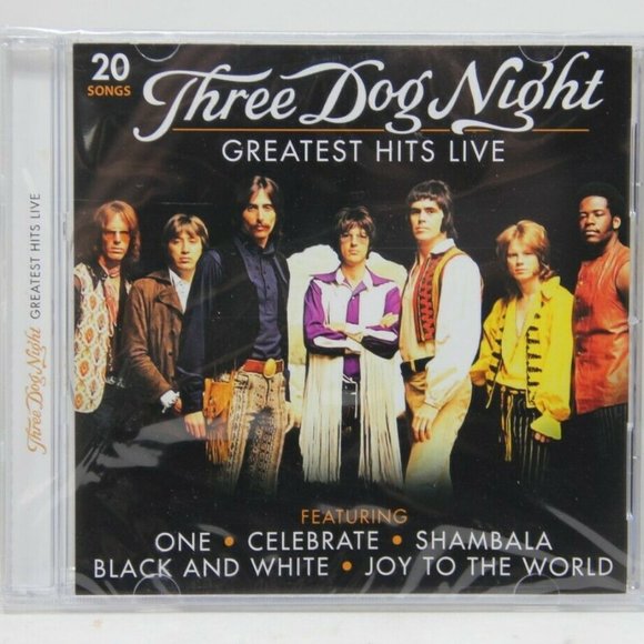 Three Dog Night Greatest Hits Live CD ~ 20 Greatest Hits Live ~ New/Sealed! - Picture 2 of 3